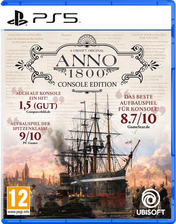 Produktbild Ubisoft Anno 1800 (PS5, Multilingual)