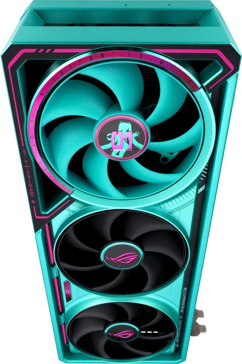 Actual product image ASUS ROG Astral GeForce RTX 5080 Hatsune Miku Edition (16 GB)