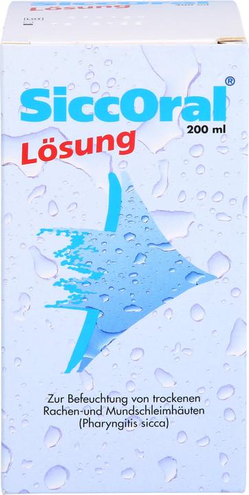 Actual product image Siccoral Lösung (200 ml, Mouthwash)