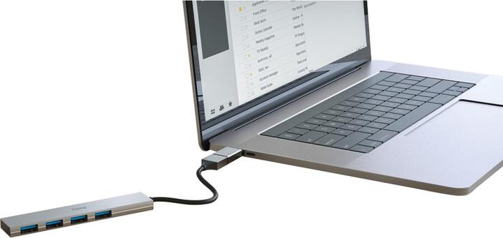 Produktbild Hama Slim (USB-C, 4 Ports)