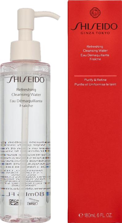 Immagine prodotto Shiseido Acqua detergente rinfrescante Pureness Oil-Free Alcohol-Free (Acqua micellare, 180 ml)