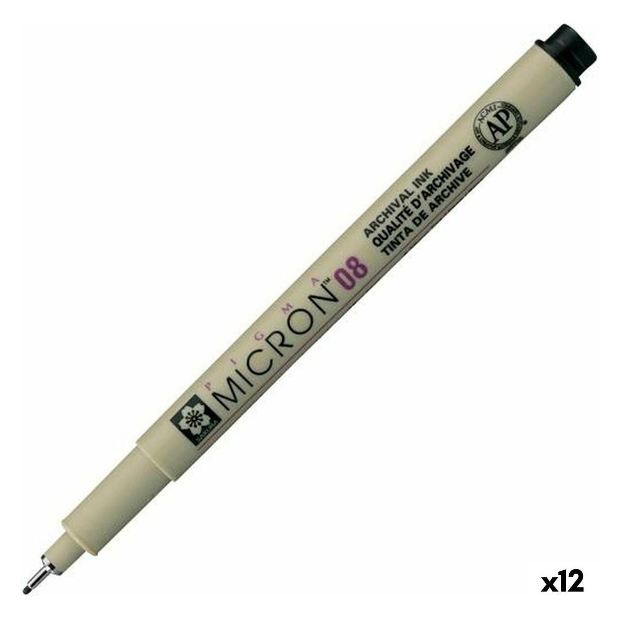 Sakura, Schrijfpennen, Pigma Micron (Zwart, 1 x)