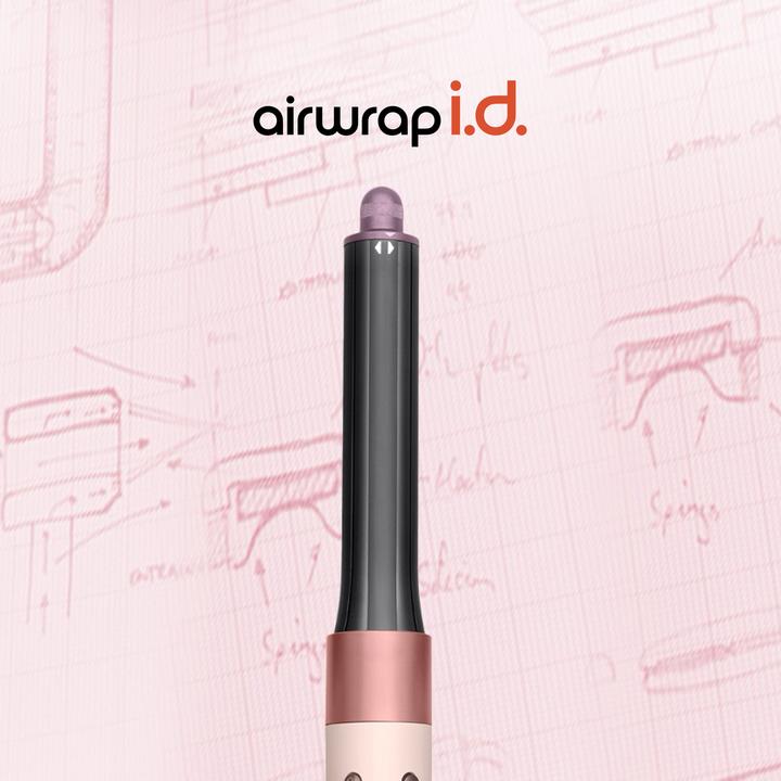 Actual product image Dyson Airwrap I.D. Curly + Coily Multi-Styler and Hair Dryer, Ceramic Pink/Rose Gold