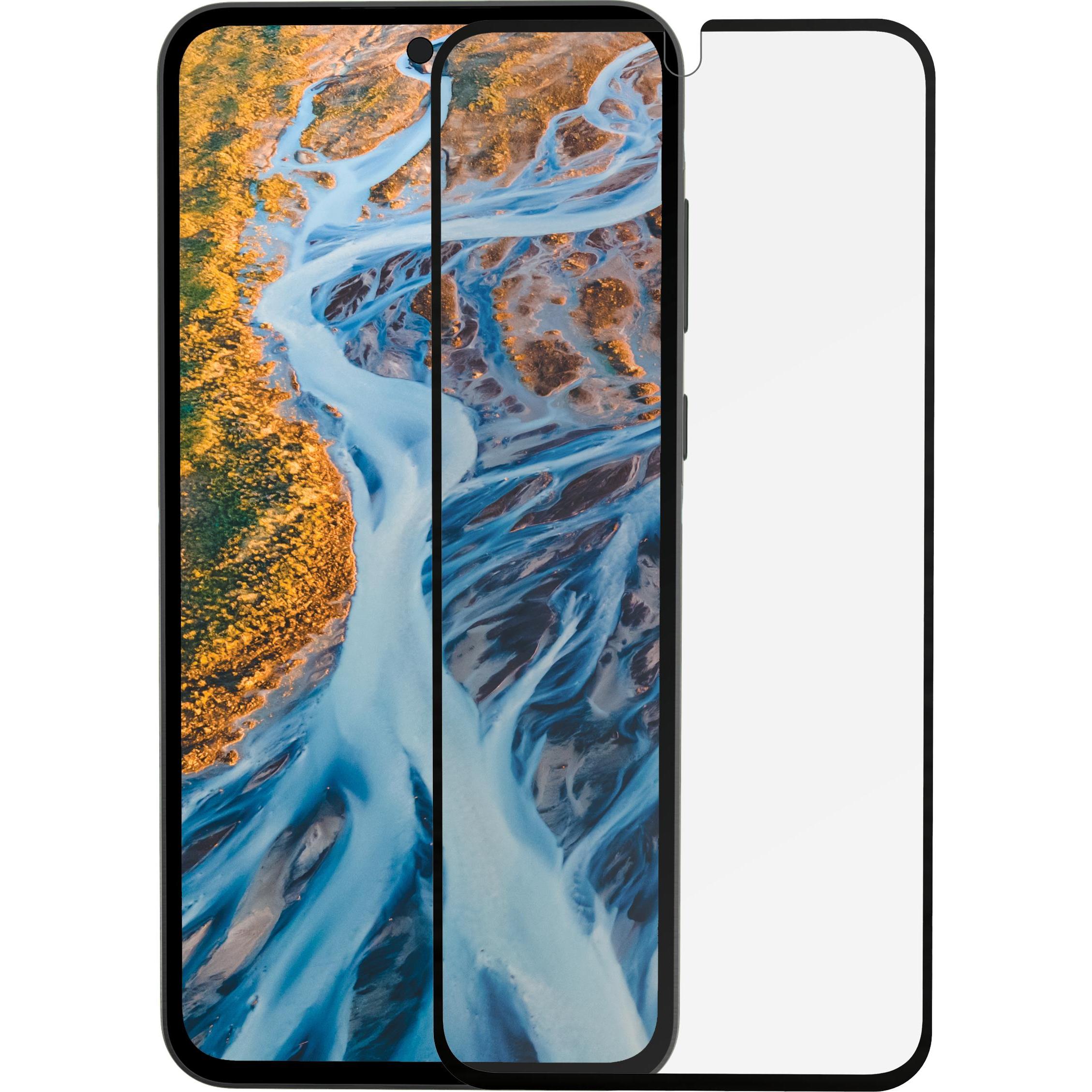 dbramante1928 Eco-Shield -näytönsuoja, Samsung Galaxy A05s, mustat reunat (30 Stück, Samsung Galaxy A05s), Smartphone Sc...