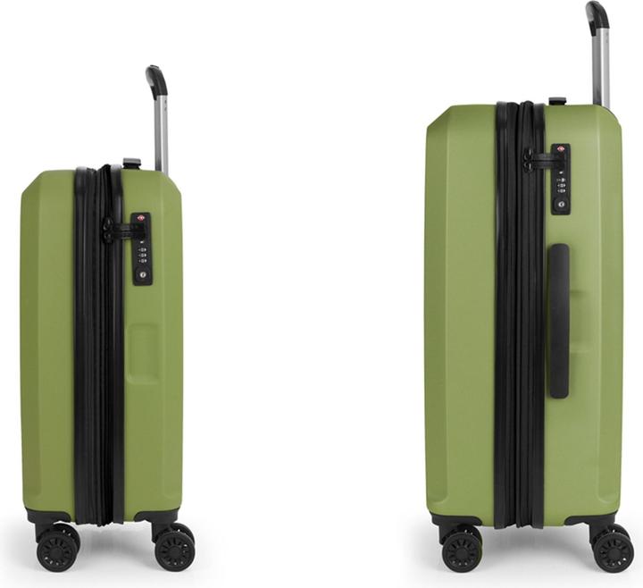 Actual product image Gabol Montreal 4-wheel suitcase set, 2-piece with expansion fold (40 l)