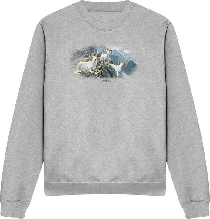 Produktbild Wildlife High Trails Dall Sheep Sweatshirt meliert (S)