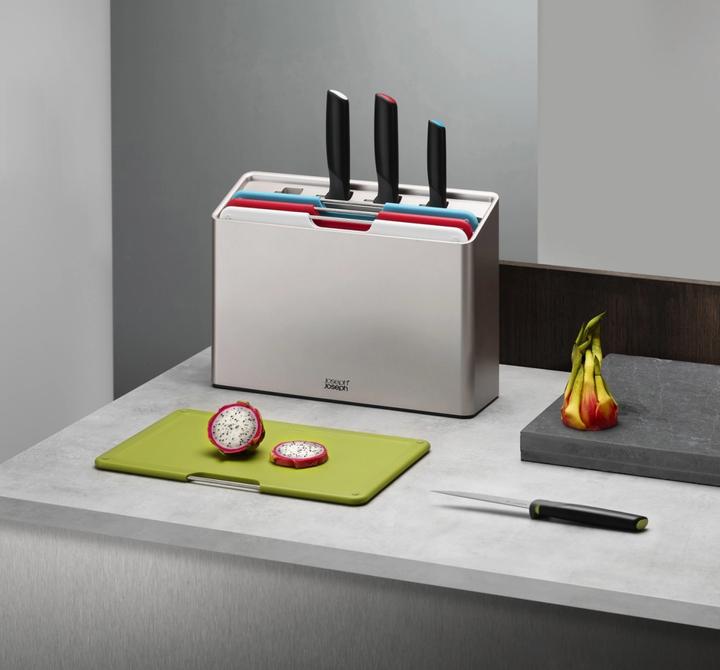 Produktbild Joseph Joseph Messerblock bestückt FOLIO PLUS sand
