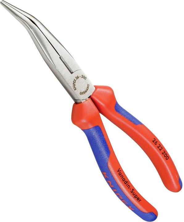 Produktbild Knipex Flachrundzange mit Schneide (200 mm)