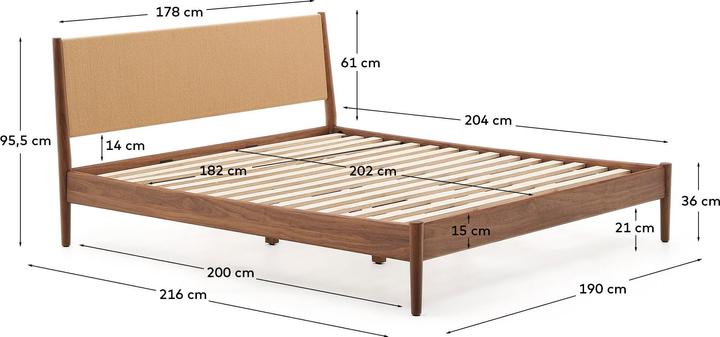 Actual product image Kave Home Elan (180 x 200 cm)