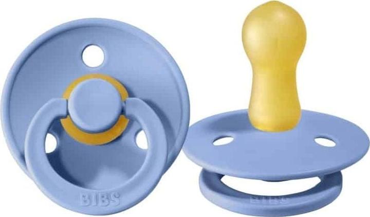 Actual product image Bibs Soothing pacifier Hevea Sky Blue S 0m + (1 x, up to 6 M.)