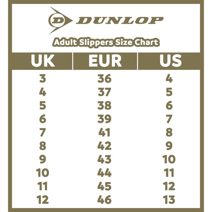 Valori nutrizionali e ingredienti Dunlop Pantoffeln Mit Plüschfutter Und Memory Schaum (46)