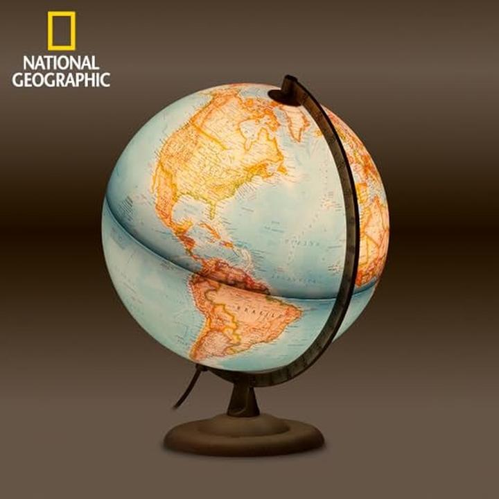 Image du produit Atmosphere Globe 30cm NG Or Classique Bleu GB Illuminé (NGGOLDCLA) (30 cm)