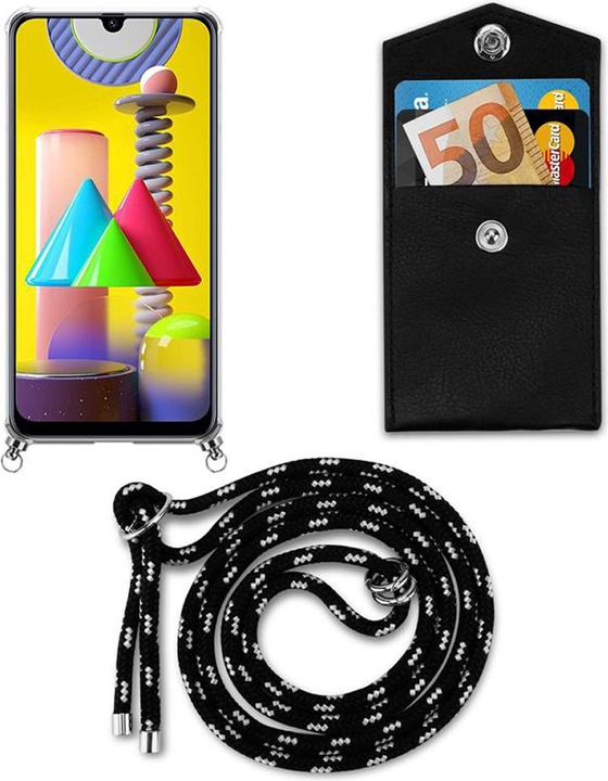 Produktbild Cadorabo TPU Handy Kette SILBER Cover