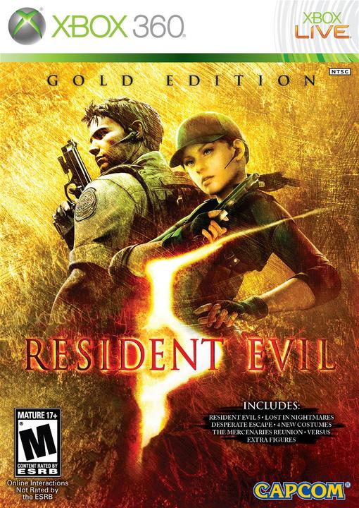 Produktbild Capcom Resident Evil 5 Gold, Xbox 360, ESP Spanisch (Xbox 360)