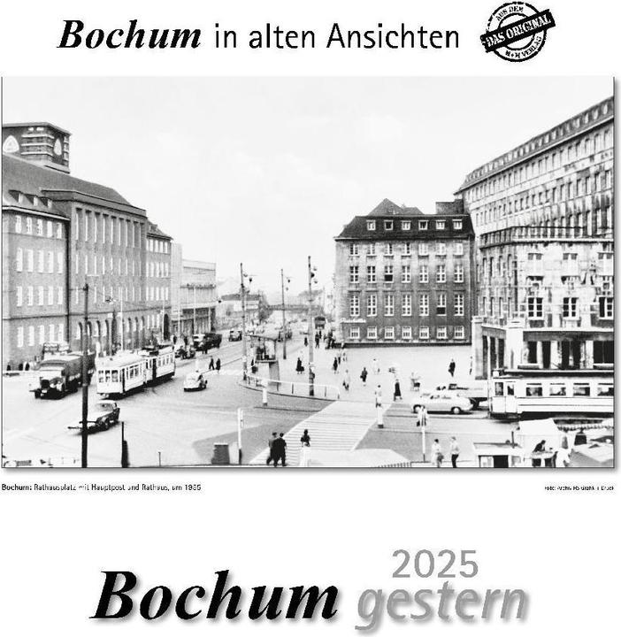 Produktbild Bochum gestern 2025 (29 x 32 cm, Harter Einband, Deutsch)