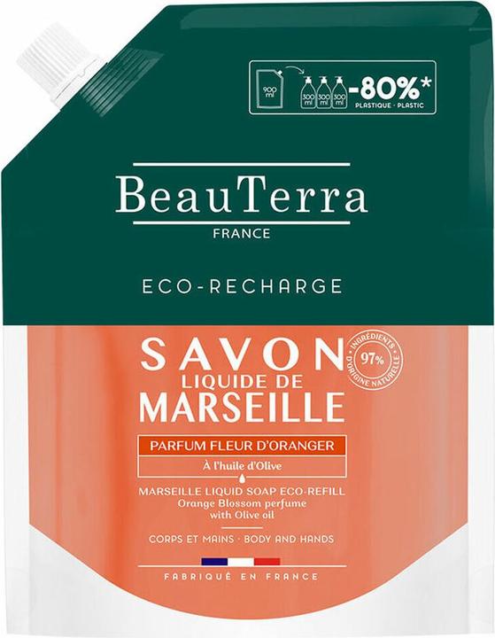Produktbild BeauTerra Fluessigse Marse ref Ora 900ml (Flüssigseife, 900 ml)