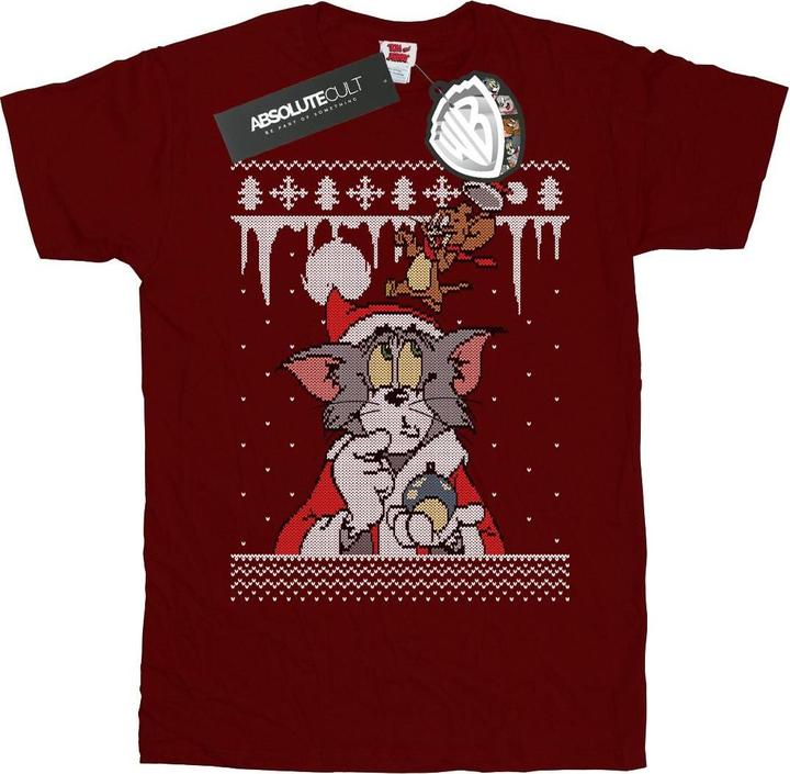 Produktbild Tom & Jerry Christmas Fair Isle TShirt Jungen (128)
