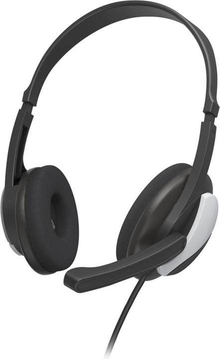 Produktbild Hama PC-Office-Headset HS-P100 V2, Stereo, Schwarz (Kabelgebunden)