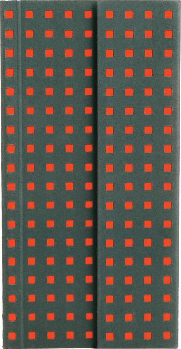 Actual product image Paperblanks Quadro Grey on Orange (1x)