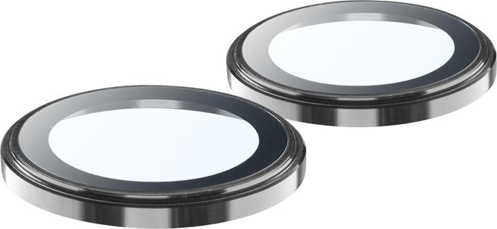 Actual product image Cellularline Camera Lens Ring - iPhone 16 / 16 Plus Tempered glass for camera protection (1 pcs., Apple iPhone 16, Apple iPhone 16 Plus)