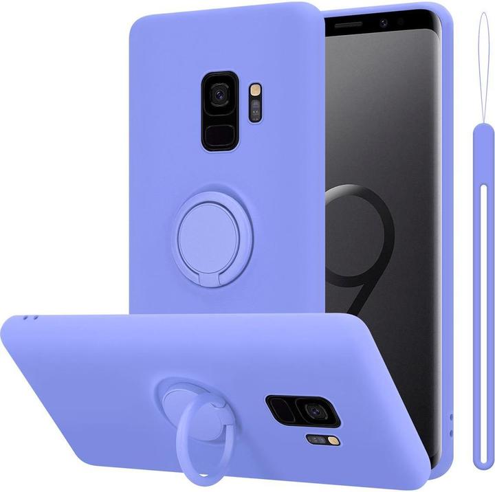 Actual product image Cadorabo TPU Liquid Ring Silicone Case Cover (Samsung Galaxy S9+)