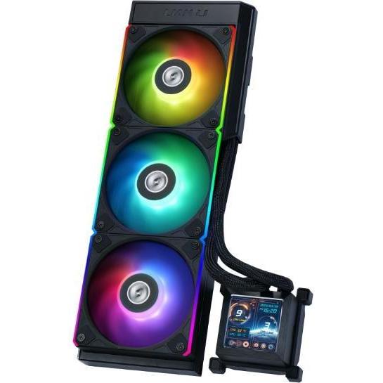 Lian-Li HydroShift LCD 360R, CPU Wasserkühler, Schwarz