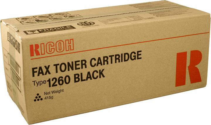 Produktbild RICOH Fax Toner Cartridge Tonerkartusche (e) Original (BK)