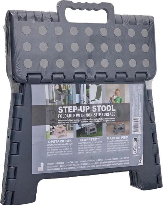 Image du produit Home&Styling Klapphocker 26 x 22 x 22 cm, grau