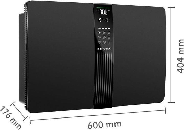 Actual product image Trotec AirgoClean 145 E Design Air Purifier (45 m²)