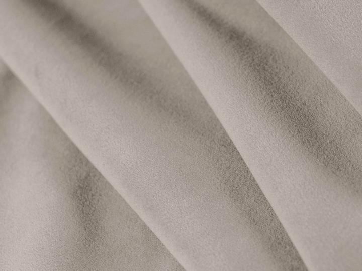 Actual product image Micadoni Velvet Storage Bed With Headboard, "Eric", Light Beige, 220x270x114 Made in Europe (180 x 200 cm)