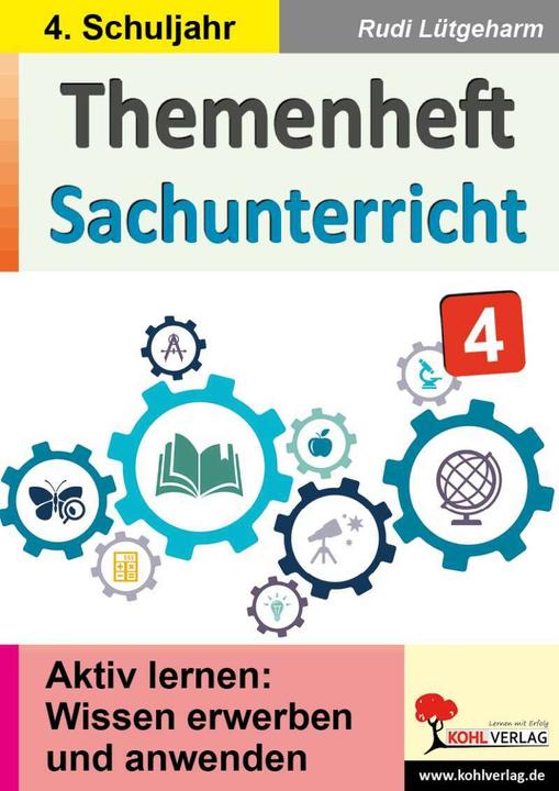 Produktbild Themenheft Sachunterricht / Klasse 4 (Deutsch, Rudi Lütgeharm, 2022)