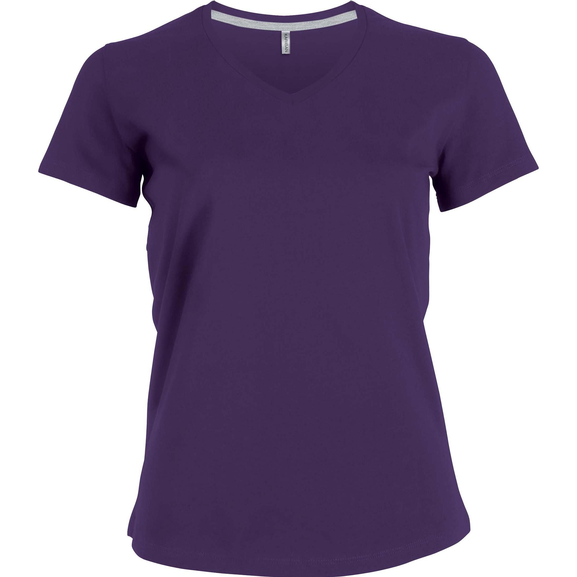 Kariban, Damen, Shirt, V-Ausschnitt, Grün, (XXL)
