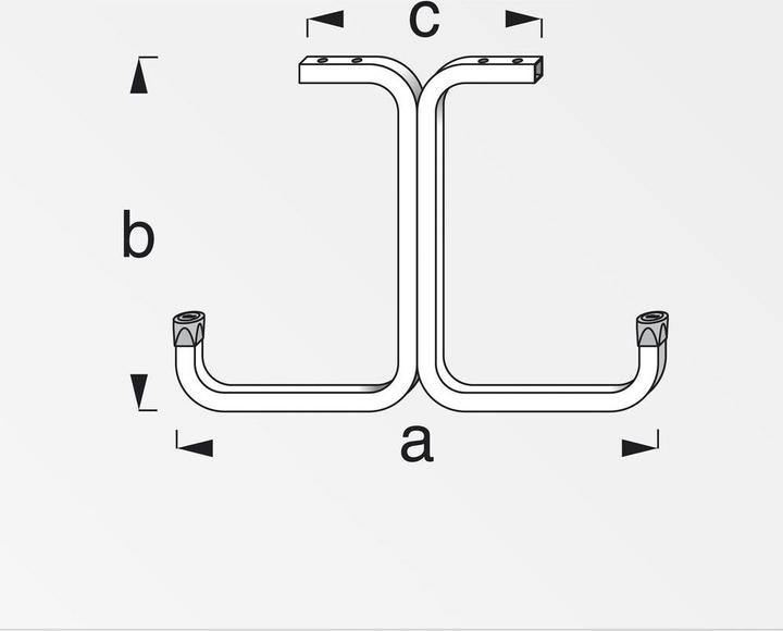 Produktbild Alfer T-Deckenhaken