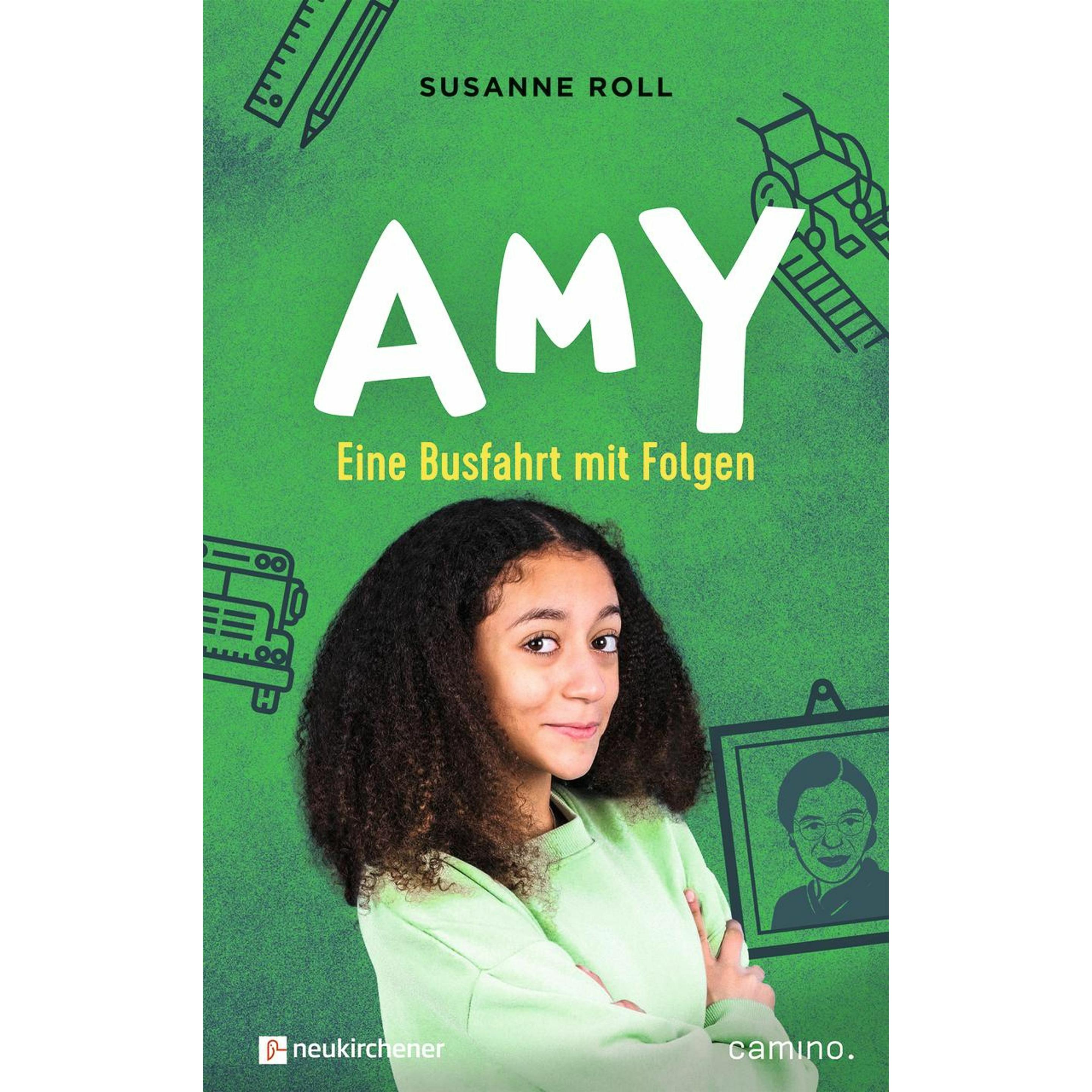 Thumbnail - Amy - Eine Busfahrt mit Folgen, Kinderbücher von Susanne Roll