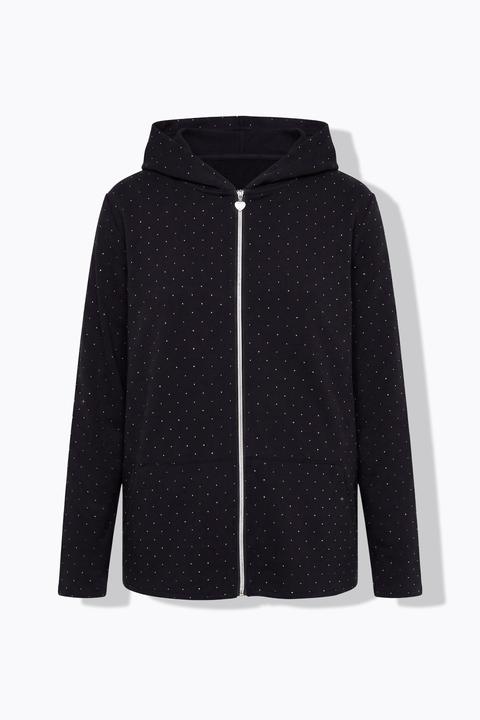 Produktbild Miamoda Sweatjacke, Loose Fit, Kapuze, Zipper (46)