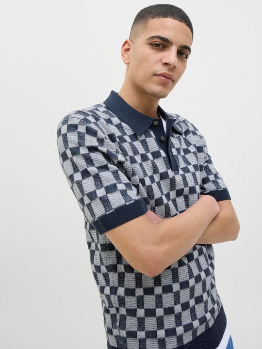 Produktbild Jack & Jones Jprkalvin Knit Polo Ss Styd Ss25 (XXL)