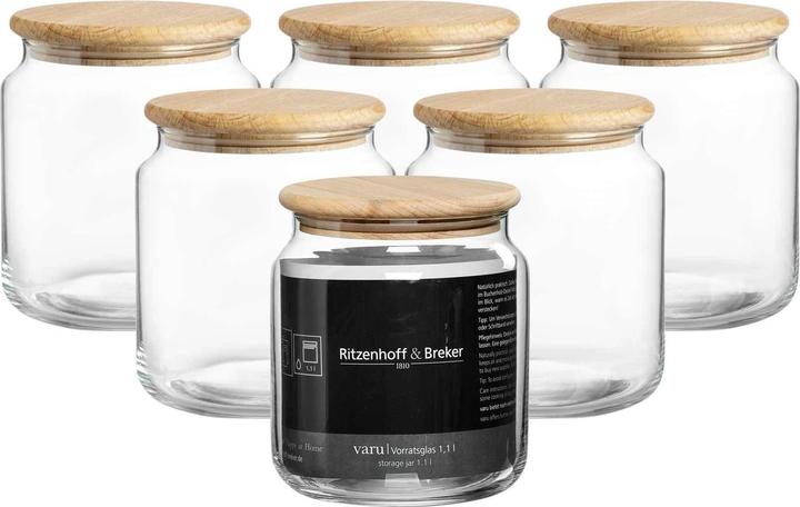 Actual product image Ritzenhoff & Breker Varu Vorratsgläser (1.10 l)