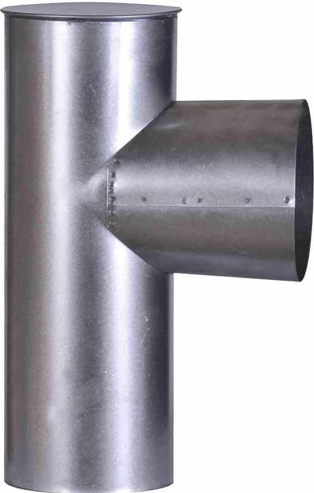 Produktbild FireFix A120/KK FAL Kapselknie, 300 mm, ø 120 mm-Ofenrohre aus Stahlblech, 0,6 mm stark, konisch ein