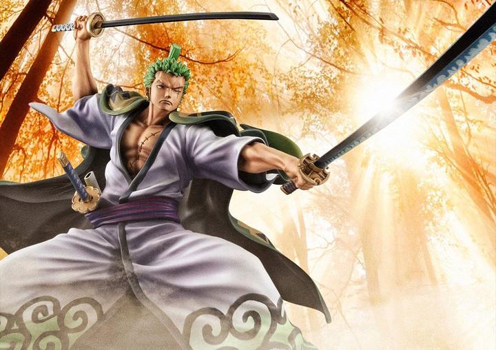 Image du produit Megahouse ONE PIECE - Warriors Alliance Zoro Juro - Statuette P.O.P. 22cm