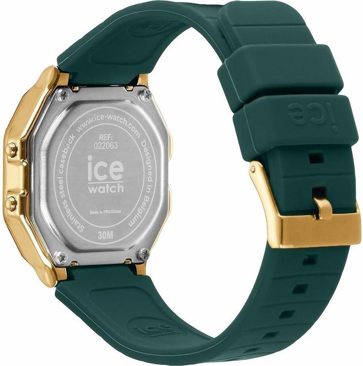 Actual product image ICE Watch Ice Digit Retro Verdigris Small 022069 (Analogue wristwatch, 32 mm)