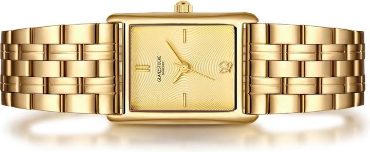 Actual product image Glanzstücke München Damen Quarzuhr gelbgold Edelstahl gelbgold - 38052 (22 mm)