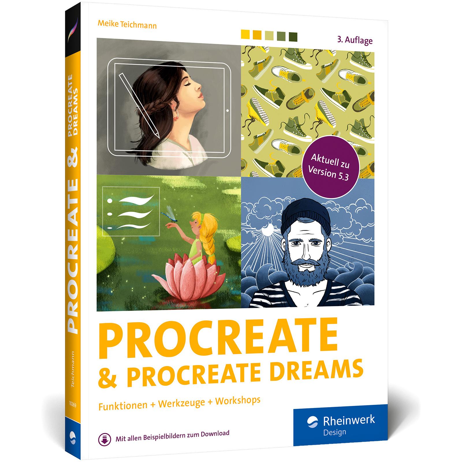 Procreate und Procreate Dreams, Fachbücher von Meike Teichmann
