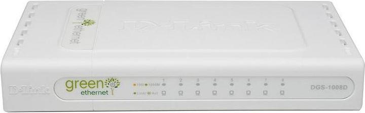 Actual product image D-Link Dgs-1008d (8 Ports)