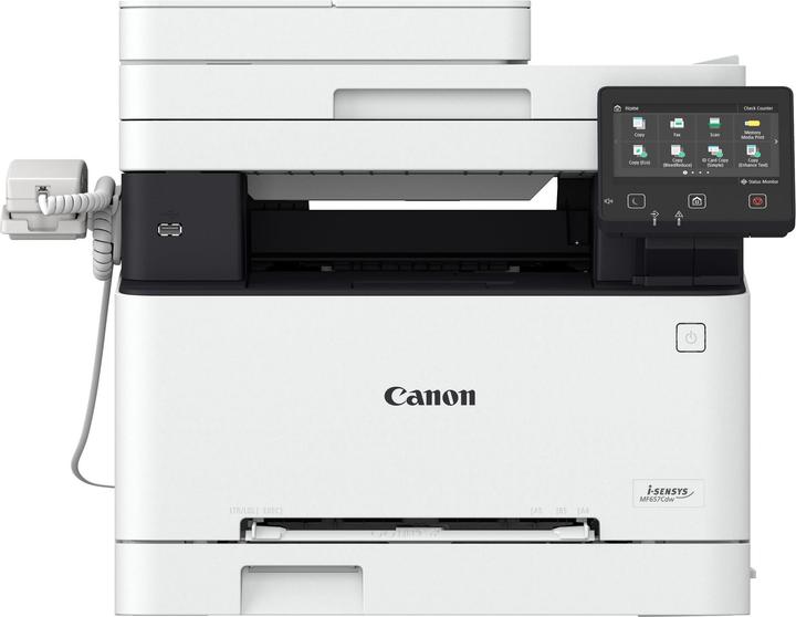 Actual product image Canon i-Sensys MF657Cdw colour laser (Laser, Colour)