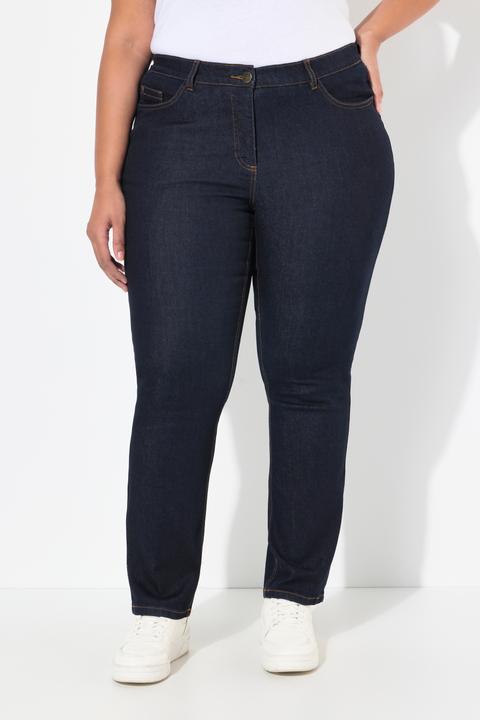 Image du produit Ulla Popken Jean Sammy, taille confort et coupe slim 5 poches (56)