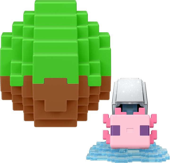 Actual product image Mattel Minecraft Mini Mode Spawn Egg Μίνι Αυγά Με Φιγούρα για 6+ ετών HXT68