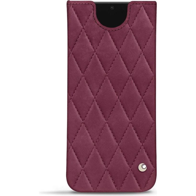 Noreve Lederschutzhülle (Samsung Galaxy S22+ 5G), Smartphone Hülle, Violett