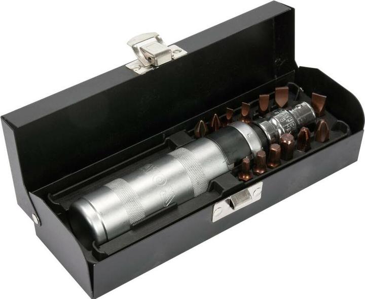 Actual product image Yato Hand-held impact wrench 1/2? 15-piece set incl. bit adapter & 13 bits Impact screwdriver