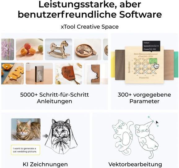 Produktbild XTool S1 Dioden Laserschneider