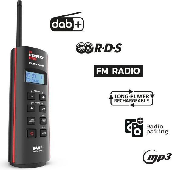 Produktbild PerfectPro Worktube (DAB+, FM)